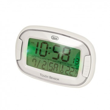 Ρολόι-Ξυπνητήρι αφής με ένδειξη καιρού SLD-3070 WH