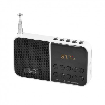 Ψηφιακό Φορητό ραδιόφωνο AM/FM DR-740 SD WH