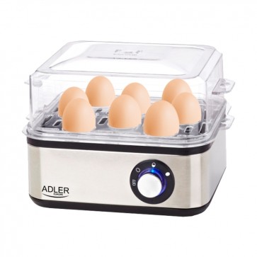 Ηλεκτρικός ανοξείδωτος βραστήρας αυγών AD-4486