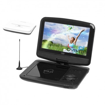 Φορητή τηλεόραση και DVD player με οθόνη 9" DVBX-1413 WH