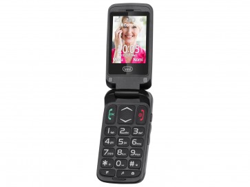 Trevi Kινητό τηλέφωνο για ηλικιωμένους με μεγάλα πλήκτρα FLEX 50 C FLIP Black