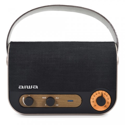 Aiwa Φορητό Επαναφορτιζόμενο Ραδιόφωνο Bluetooth RBTU-600